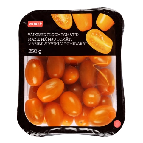 Oranžin. slyv. pomidorai RIMI1kl., 250 g