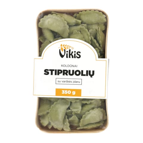 Koldūnai STIPRUOLIAI su varšk. įd. VIKIS,350g