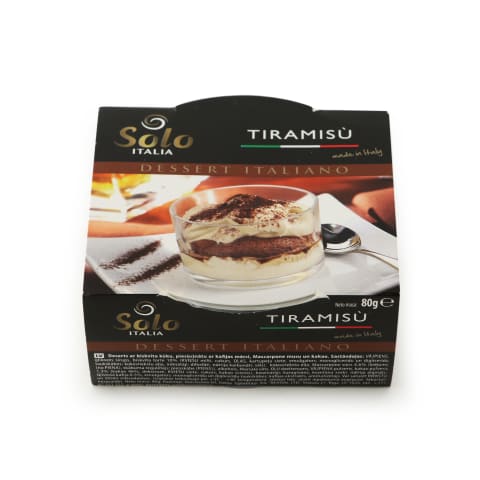 Deserts Solo Italia Tiramisu 90g