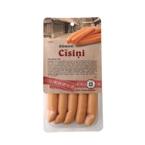 Cīsiņi dūmoti 320g