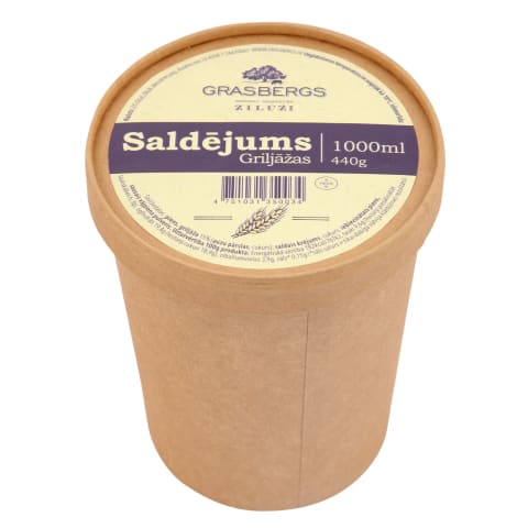 Saldējums Grasbergs griljāžas 1l/440g