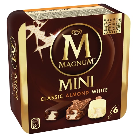 Saldējums Magnum Classic izlase 6x55ml/266g