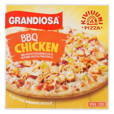 Grandiosa BBQ Chicken kiviahjupizza 310g