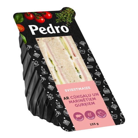 Maizīte ar cūkgaļu un gurķiem 155g
