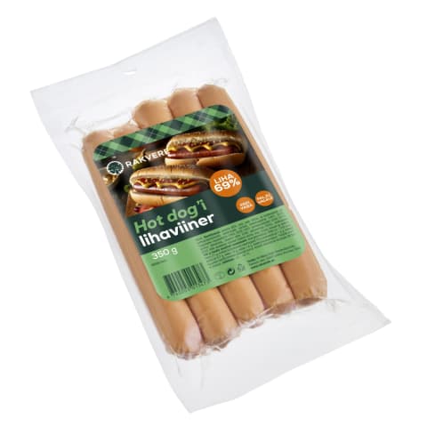 Rakvere Hot Dog lihaviiner 350g