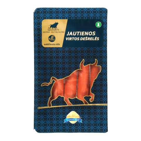 Virt. jautienos dešrelės LIMOUSIN, a.r., 260g