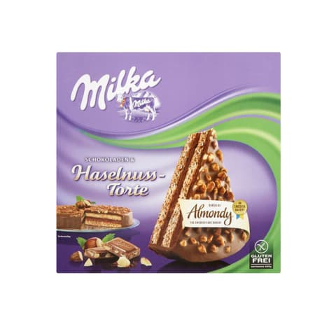 Šaldytas pyragas su lazd.rieš., MILKA, 400g