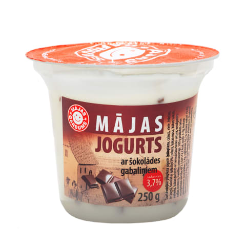 Jogurts Mājas gardums ar šokolādes gab. 250g