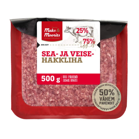 Sea- ja veisehakkliha 500g