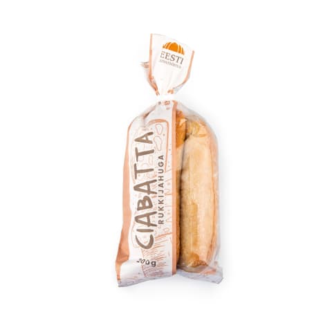 Ciabatta rukkijahuga ELT 200g