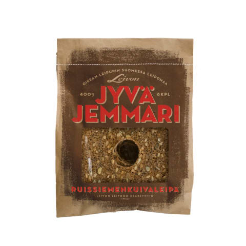 Jyväjemmari Rukkinäkileib seemnetega 400g
