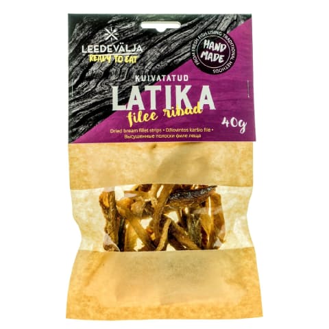 Kuivatatud latikafilee ribad 40g