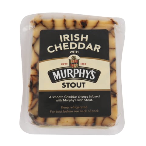 Čedaras siers Murphys Stout 200g