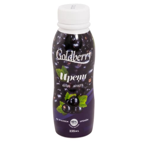 Pasterizēts upeņu nektārs Goldberry 235ml