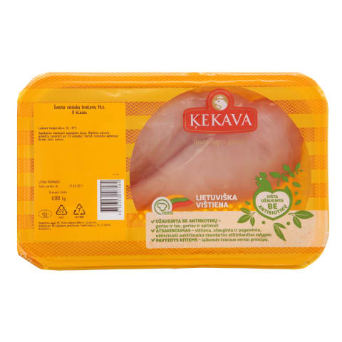 Šviežia viščiukų broilerių filė KEKAVA, 500g