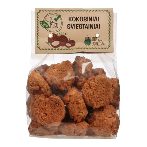 Kokosiniai sviestainiai DU MEDU, 250 g