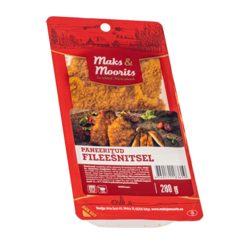 Paneeritud fileešnitsel, MAKS&MOORITS, 280 g