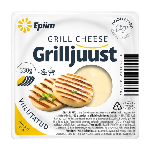 Grilljuust, E-PIIM, 330 g