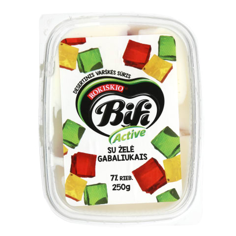 Des.varškės sūris su želė BIFI ACTIVE,7%,250g