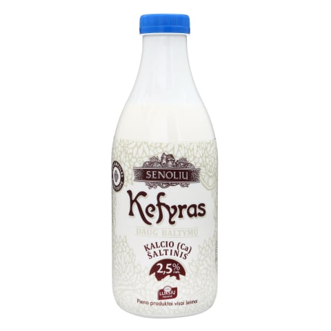 SENOLIŲ kefyras, 2,5 % rieb., 1 l
