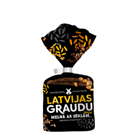 Maize melnā Latvijas graudu ar sēk. 340g