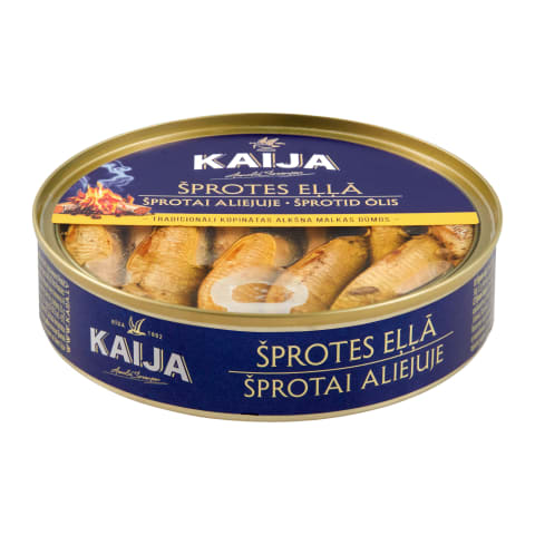 Šprotes eļļā ar caurspīdīgu vāku 160g/112g