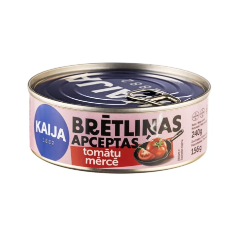 Brētliņas apceptas tomātu mērcē 240g