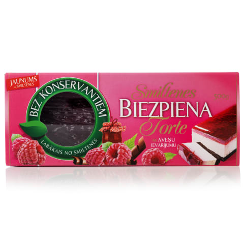 Biezpiena torte ar avenēm 500g