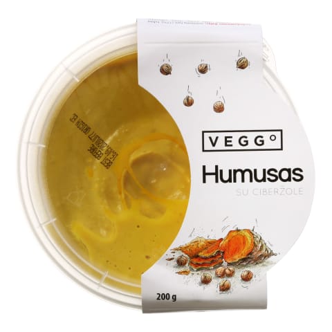 Humusas su ciberžole VEGGO, 200 g