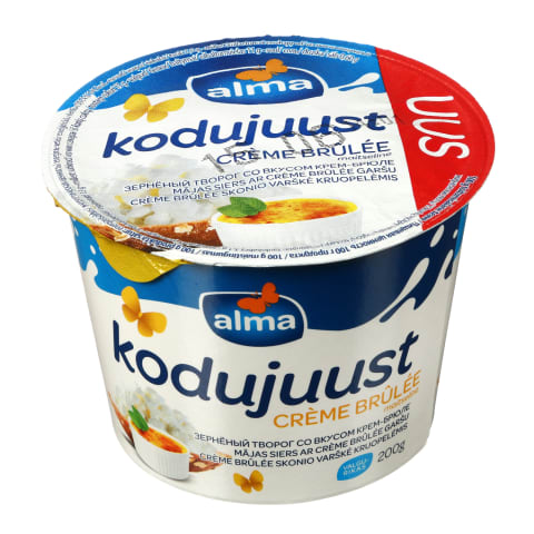 Varškė kruopelėmis krembriulė sk. ALMA, 200g