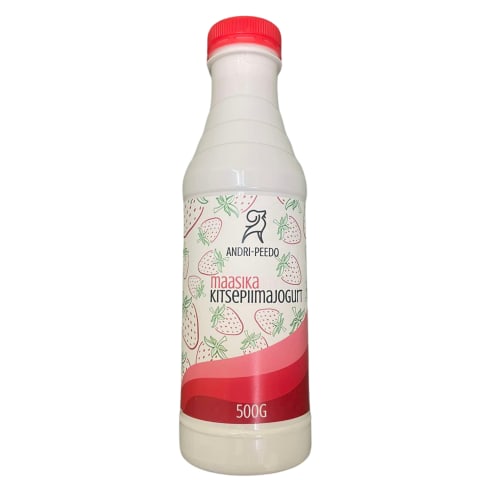 Kitsepiima jogurt maasika Andri-Peedo 0,5l