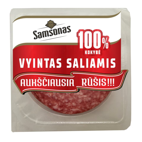 Vytinta saliamio dešra SAMSONO, a.r., 200 g