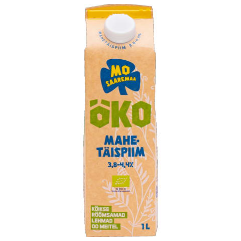 ÖKO Mahetäispiim 4,0 - 4,4%, MO SAAREMAA, 1 l