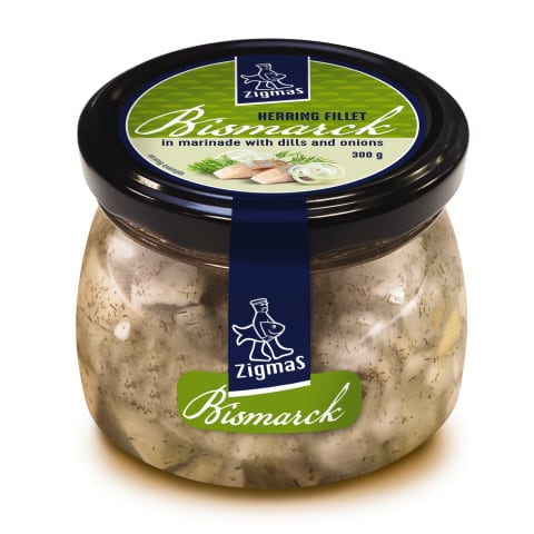 Silkių filė su krap. ir svog. BISMARCK, 300g
