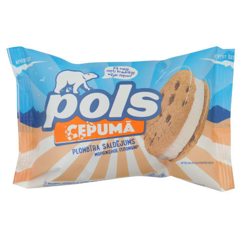 Vanilinis plombyras tarp sausainių POLS