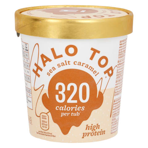 Jäätis karamelli Halo Top 473ml/272g