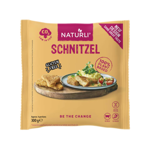 Veganišnitsel sojavalgust Naturli 300g