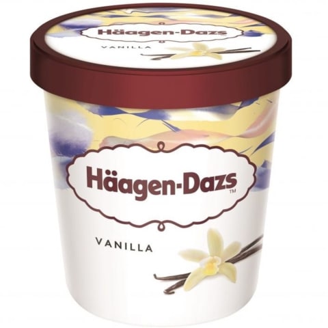 Saldējums Haagen-Dazs vaniļas 460ml/400g