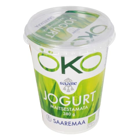 Maitsestamata mahejogurt Saare 4% 380g