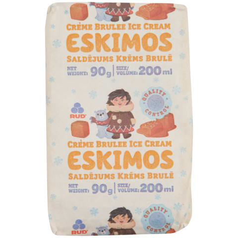 Sald. Eskimos krēma-brulē sendvičs 200ml/90g