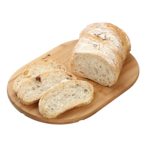 Rankų darbo CIABATTA su džiov.pomidorais,250g