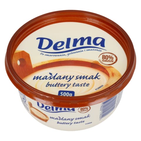 Margariin võimaitseline Delma 80% 500g