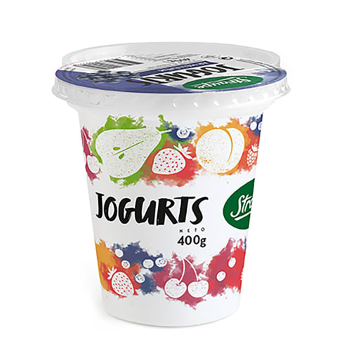 Jogurts Straupe ar mellenēm 400g