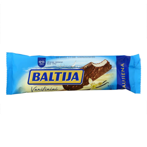 Vaniliniai grietininiai ledai BALTIJA, 120 ml