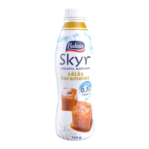 Jog. dzēr. Baltais skyr sāļās karameles 700g