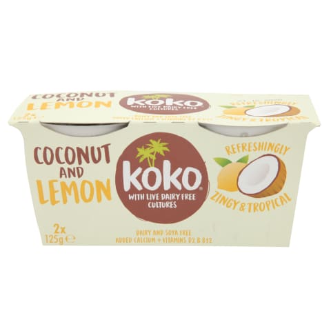 Jog. alternatīva Koko kokosr.bez sojas 2x125g