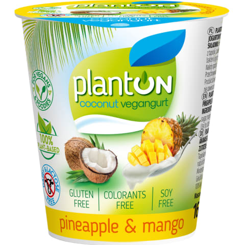 Veg. kokosų gam.anan.ir mang.sk. PLANTON,160g