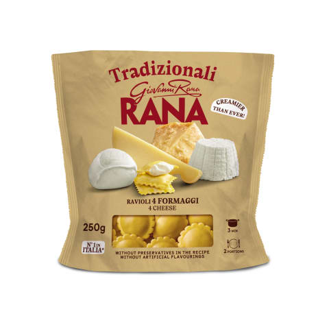 Ravioliai su  sūrio įdaru RANA, 250 g