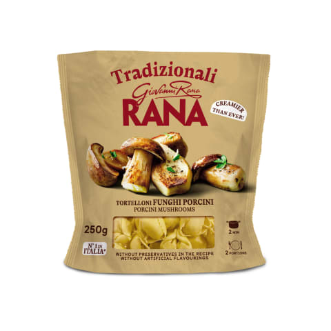 Ravioliai su sūriu ir pjaus.grybais RANA,250g