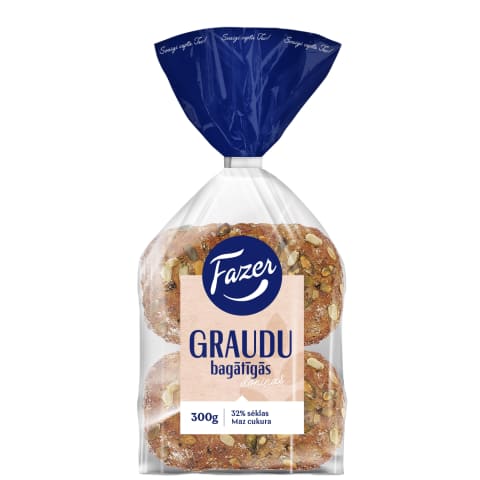Rudzu sēklu doniņas Fazer 300g